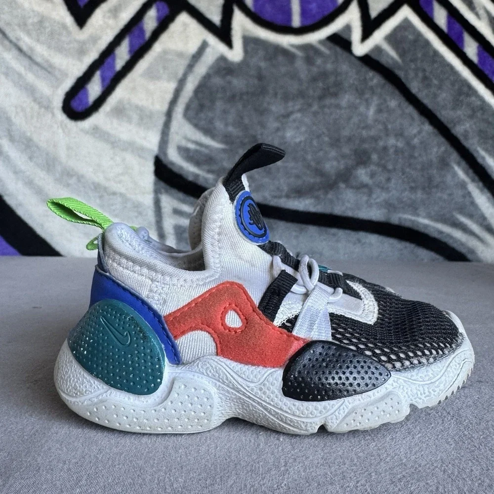 Size 6c - Nike Air Huarache E.D.G.E TXT Water Duck Sneakers Kids Multi Color